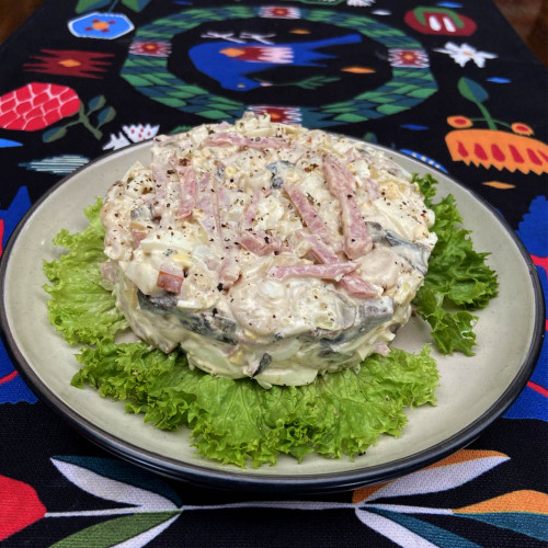 Салат "Бойківська гостина"